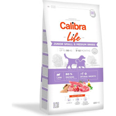Calibra dog life junior small&medium lamb 2.5kg