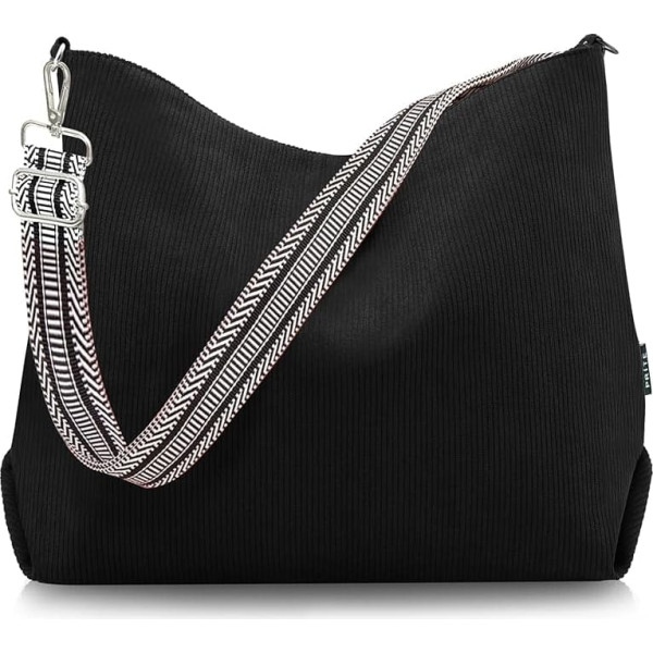 Prite Women's Shoulder Bag, Handbag, Shopping Bag, Shoulder Bag, Tote Bag with Adjustable Shoulder Strap for Everyday, Office, School Trips and Shopping