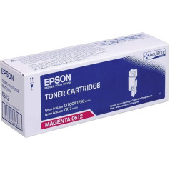 Epson S050612 Original Laser Toner, Magenta, Genuine