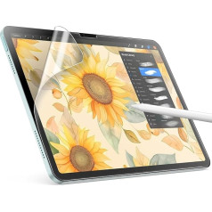 JETech Paper Screen Protector for iPad Air 11 Inch M3/M2 (2025/2024), Anti-Glare, Matte PET Film for Drawing, Pack of 1