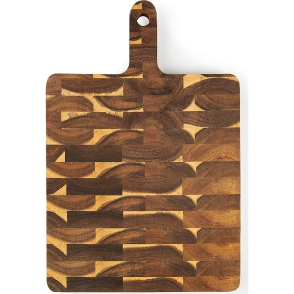 Excelsa Real Wood 44.5 x 30 cm Rectangular Chopping Board / Tray, Acacia