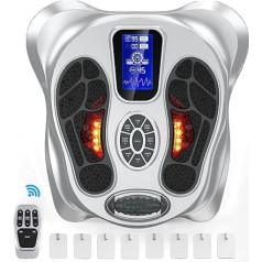 Circulation Stimulator Plus | Circulation Stimulator Legs & Feet | Relieves Pain, Discomfort, Fatigue, Soreness | With 99 Intensities and 25 Modes