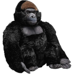 Wild Republic Artist Collection Gorilla Gift for Children 38 cm Plush Toy Filling Material Made of Spun Recycled Water Bottles 15