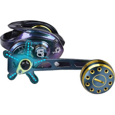 Cebo-Role Masterrolle mit Hochgeschwindigkeitsübertragungsverhältnis 7,2: 1 Köderrolle mit Erosionsschutz mit 5,5 kg Zugkraft