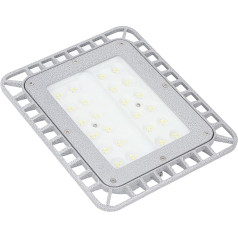 Explosion Proof LED Light 50W High Bright LED Industrial Ceiling Light with Glass Cover and 3 Mode Design, Thickened Aluminum Housing, Waterproof IP66, 5500LM