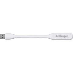 Effiki Activejet lasīšanas datora lampa usb 5v balta