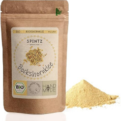 SPINTZ® Organic Fenugreek Powder 500 g | Plastic-free and Sustainably Packed | Fenugreek Seeds Ground Vegan Fenugreek Seeds | Organic Fenugreek Spice Seeds Ideal for Indian Cuisine