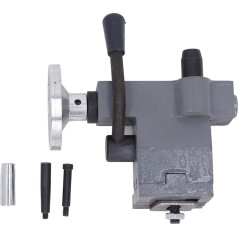 0618 Mini Lathe Tailstock with 2 Handles and One Handle Screw Rear Center Mount Tailstock Replacement for 7X12 7X14 0618 CJ18A Lathes Hole Machining