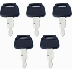 Heavens Horse (5 Pack) Starter Key for Kobelco New Holland Case Excavator Kawasaki Loader