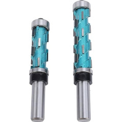 EVTSCan Trim Spiral Router Bit Doppellager 1/2in Schaft 3/4 -Zoll -Schneiddurchmesser Trimmrouter Bit