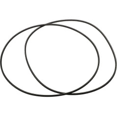 Eawfgtuw Industrial PU V-Belt Drive Belt Drive Belt Lathe Belt Shock Absorbing Belt for Lathe Motor Spare Parts Vibration Reduction Belt