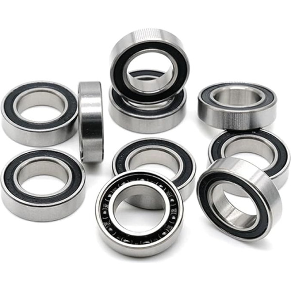 MeVCWF 15267-2RS CB for Kugellager ABEC-7 15x26x7 Mm Stahl Hybrid Keramik Gummi Dichtung 15267RS CB Fahrrad Lager, hinten Hub(15267 RS CB)