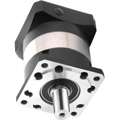LNKNVDZZMK Planetary Reducer Step-down Gearbox Reduction Gearbox Flange Stepper Servo Motor Reducer Speed Ratio 100 to 1(12.7 Input-86 Step)