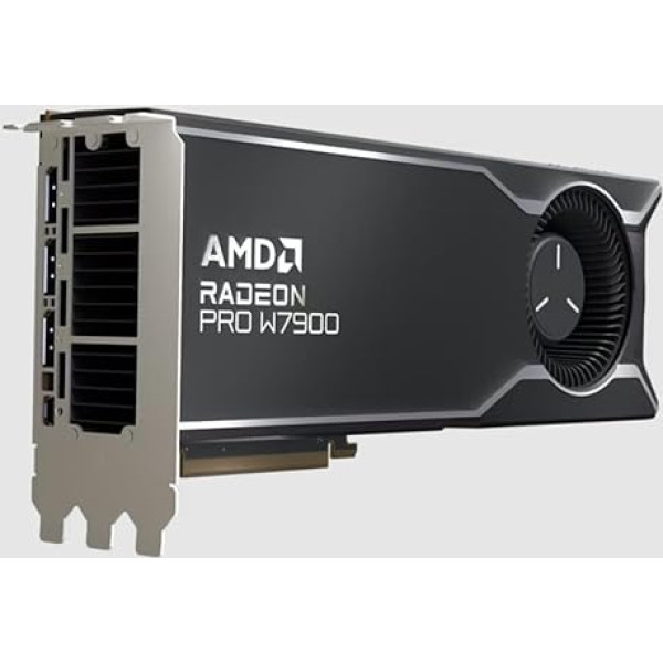 AMD Radeon™ Pro W7900 Professional Graphics Card Workstation AI 3D Playback 48GB GDDR6 DisplaPort™ 2.1 AV1 61 TFLOPS 96CUs 295W TDP 8K
