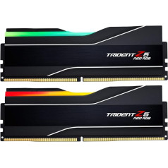 G.Skill Trident Z5 NEO RGB Series 32GB (2X 16GB) 288-Pin SDRAM DDR5 6000 (PC5-48000) CL30-38-38-96 1.35V Dual Channel Desktop Memory Module Model F5-6000J3038F1 6GX2-TZ. 5NR (Matte black)