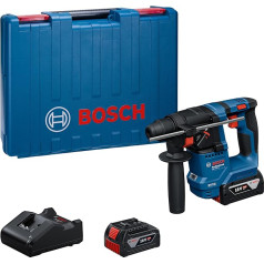 Bosch Professional GBH 18V-18 Cordless Hammer Drill System (SDS plus, 2x 18V 4.0Ah, GAL 18V-20)