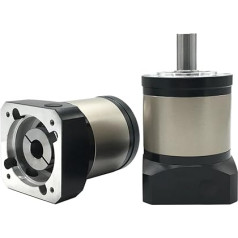 Planetary Gearbox Motor Reducer for Nema 17 23 34 Stepper Motor Speed Reducer for 40 60 80 90 110 130 180 mm Flange Servo Motor (PLE060 14 mm Input, Ratio 7 to 1)