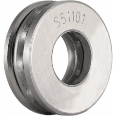 XFMZFUBD 10PSC SUS440 SUS304 Edelstahl-Axial-Kugellager S51100 S51102 S51103 S51104 S51105 S51106 S51107(S51103 17X30X9)