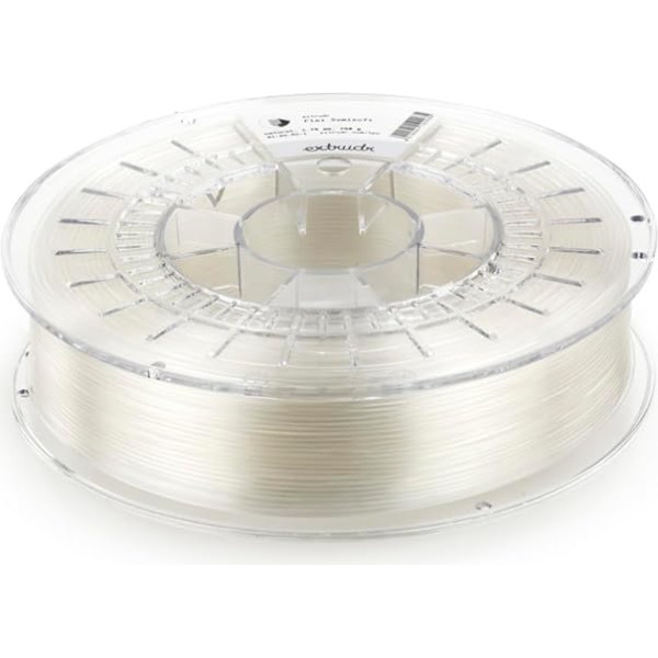 extrudr TPU Flex Semisoft 1.75 mm 0.75 kg Transparent