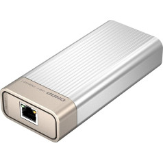 QNAP 10GBASE-T Network Adapter to USB 4 Type-C & Thunderbolt 3/4 Compatible (QNA-UC10G1T)