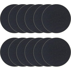 12 Pcs Carbon Filters for Kitchen Compost Bucket Replacement Filter Worktop Home Bucket Refill Sets Round