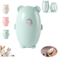 Reusable Lint Rollers, Washable Pet Hair Remover, Silicone Lint Roller, Sticky Portable Lint Roller Ball for Dogs, Cats, Hair, Clothes, Sofas, Hair Dust (Green)