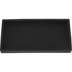 Silicone Tray for Kitchen and Bathroom, Smooth Tray for Cosmetic Accessories, Non-Slip Tray for Keys, Tray with Multipurpose Desk Organizer (S, 90cm Diameter)