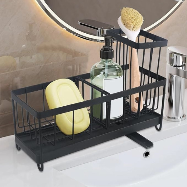 Minnhua Black Sink Organizer