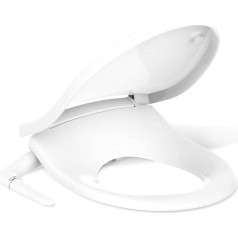 KOHLER Puretide K-76923-0 Hand Cleaning Toilet Seat Round White