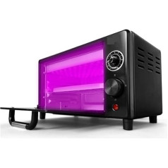 UV-Lichtbox, UV-Härtungsbox 405 nm LED-Ultraviolettlampe 395 nm 365 nm SLA/DLP 3D-Druck Harzmodell funktioniert sekundäre Härtung OCA-Bildschirmreparatur,UV-Harzhärtungslampe(365nm)