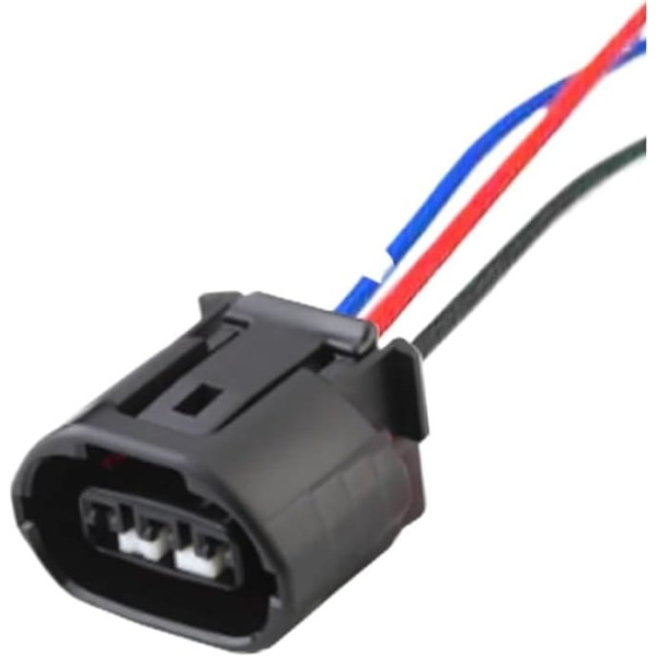 ZZWFMW 1/5/10/20/50 Sets 3 Pin 6189-0442 6188-0282 Automotive Lichtmaschine Stecker Anschlüsse(Dark Grey,50 Sets)