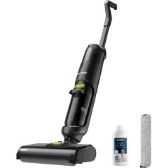 Eureka NEW400 Wet and Dry Vacuum Cleaner, Wireless Electric Mop Vacuum Cleaner, Hard Floor Cleaner, Machines, Self-Cleaning, 30 Minutes Runtime, Lightweight, One-Step Cleaning for Sticky