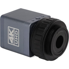 Industrial Microscope Camera, 41MP 4K 2160P 1080P HDMI USB Digital Video Microscope Camera with C-Mount Adapter Lens Portable Microscope, Compatible with Windows for Circuit Boards