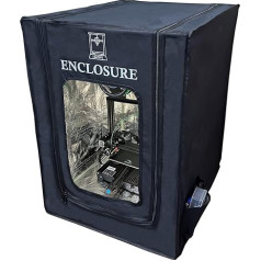3D Printer Case for Creality Ender 3 Series (3V2, 3 Pro, 3S-1) - Fireproof and Dustproof Protection Room for Constant Temperature for 3D Printing 65 x 54 x 74 cm