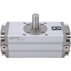 ANKROYU Pneumatische Luftzylinder -Doppelversiegelungsstruktur Aluminiumlegierung 0,7 MPa Hochgenauige haltbare pneumatische Geräte für industrielle Automatisierung und Maschinerie (CDRA1BS50-180C)