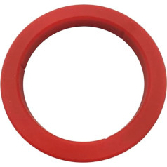 ZMGYF 4-Piece Gasket 8mm for E61 Espresso Machine - Red Silicone Ring Compatible with EXPOBAR E61/KEES/WEGA