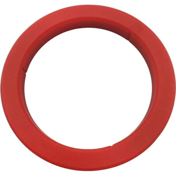ZMGYF 4-Piece Gasket 8mm for E61 Espresso Machine - Red Silicone Ring Compatible with EXPOBAR E61/KEES/WEGA