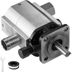 11 Gpm Hydraulikpumpe 2-stufige Hi-Lo-Zahnradpumpe Holzspalter Kompatibel mit Holzzahnradpumpe Hydraulikölpumpe Außenteile
