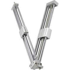 CY1S CY1S32Storke100-1500mm Magnetkupplung Kolbenstangenloser Zylinder Pneumatischer Zylinder CY1S32-100 CY1S32-200 CY1S32-300 CY1S32-400 1St(CY1S32-600)