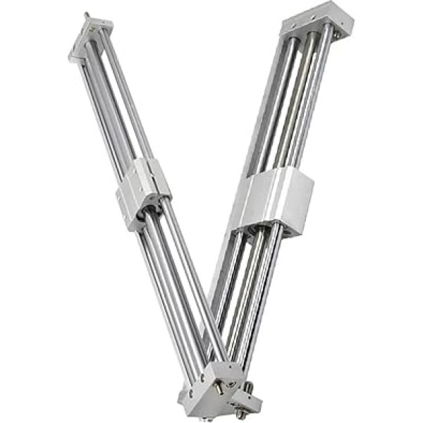 CY1S CY1S32Storke100-1500mm Magnetkupplung Kolbenstangenloser Zylinder Pneumatischer Zylinder CY1S32-100 CY1S32-200 CY1S32-300 CY1S32-400 1St(CY1S32-600)