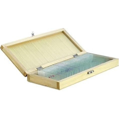 Paralux 61-6572-9 Set of 50 Transparent Microscope Slides