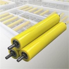 Ersatzrollen aus Polyurethan für industrielle Förderbänder, Durchmesser 3,6 cm – 7,1 cm, Schwerlastanwendungen, Transportausrüstung, 3 Stück