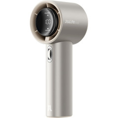 Jisulife Mini ventilators portatīvais metāla ventilators USB-C 5000mAh - gaiši brūns