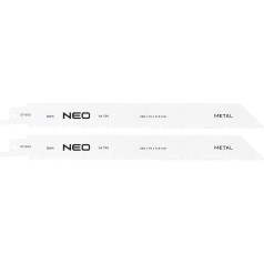 Neo Tools Zāģa asmens 228 x 19 x 0,9 mm, 14TPI, cpl. 2 gab.