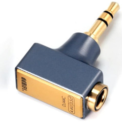 LINSOUL DD HiFi DJ44C Mark II 4.4 mm Female to 3.5 Male Headphone Adapter with Gold-Plated Copper Socket