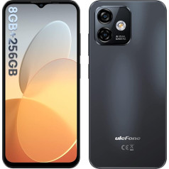 Ulefone Note 16 Pro Mobile Phone Without Contract, 16GB RAM + 256GB ROM Smartphone Without Contract, 50MP Photo Camera 6.52 Inch HD+ Android 13 Smartphone, 4400 mAh Dual SIM Simlock-free Mobile Phone,