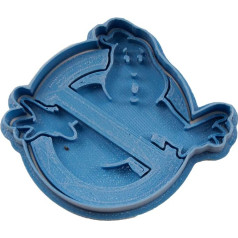 Cuticuter Cazafantasmas Cookie Cutter, Blue, 8 x 7 x 1.5 cm