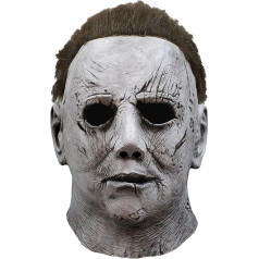 Kitimi Halloween Maske Erwachsene Set, Vollkopfmasken mit Halloween Messer Narbe Tattoos Aufkleber Blut Handschuhe, Halloween Horror Kostüm Cosplay Verkleidung Thema Party Outfits Zubehör