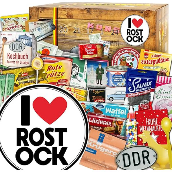 I love Rostock/Advent Calendar DDR/East Package 2024 2025