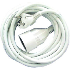 Extension Lead - White - 10m